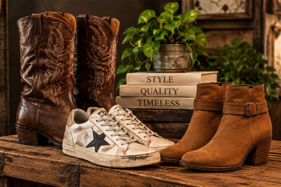 Upscale Thrifts Shoe Card Image